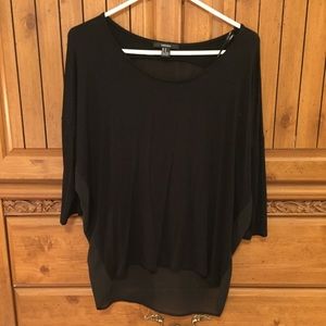 F21 Top / See through back!